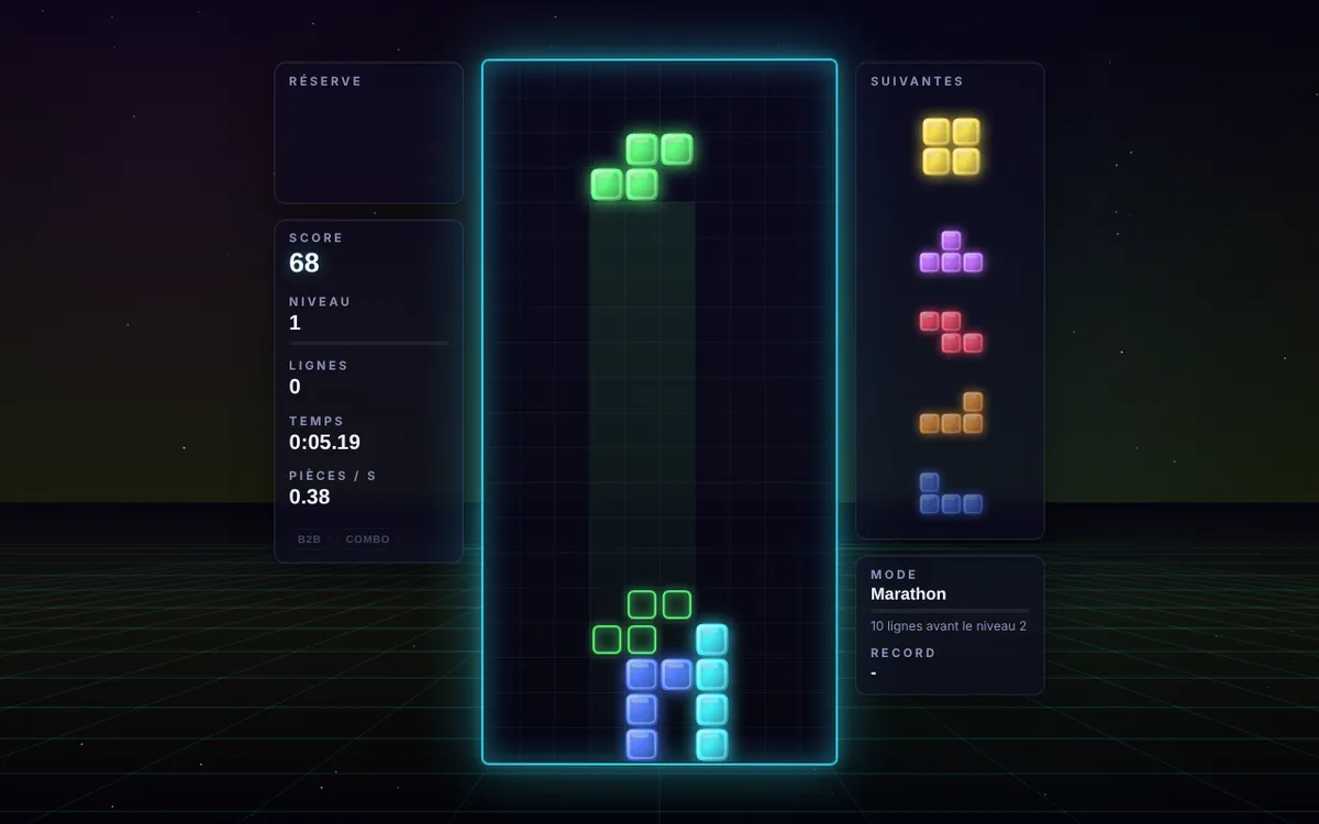 Tetris B2, variante Impressionne-moi